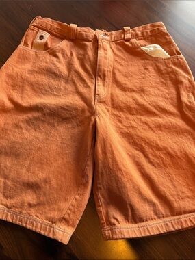 BOFF Men's Orange Cotton Shorts 38 rare